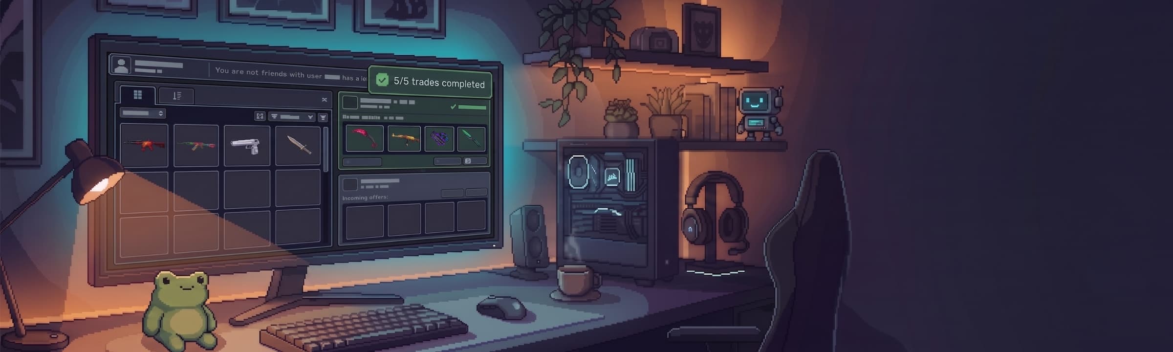 İstediğin skin tek tık uzağında